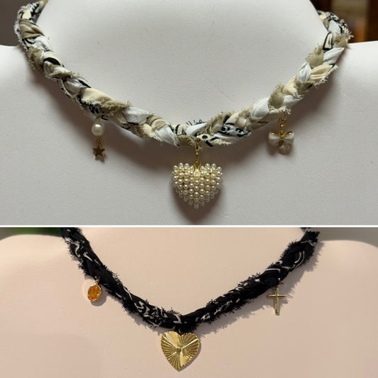 ✨Mystery Bandana + 3 Gold Charms✨