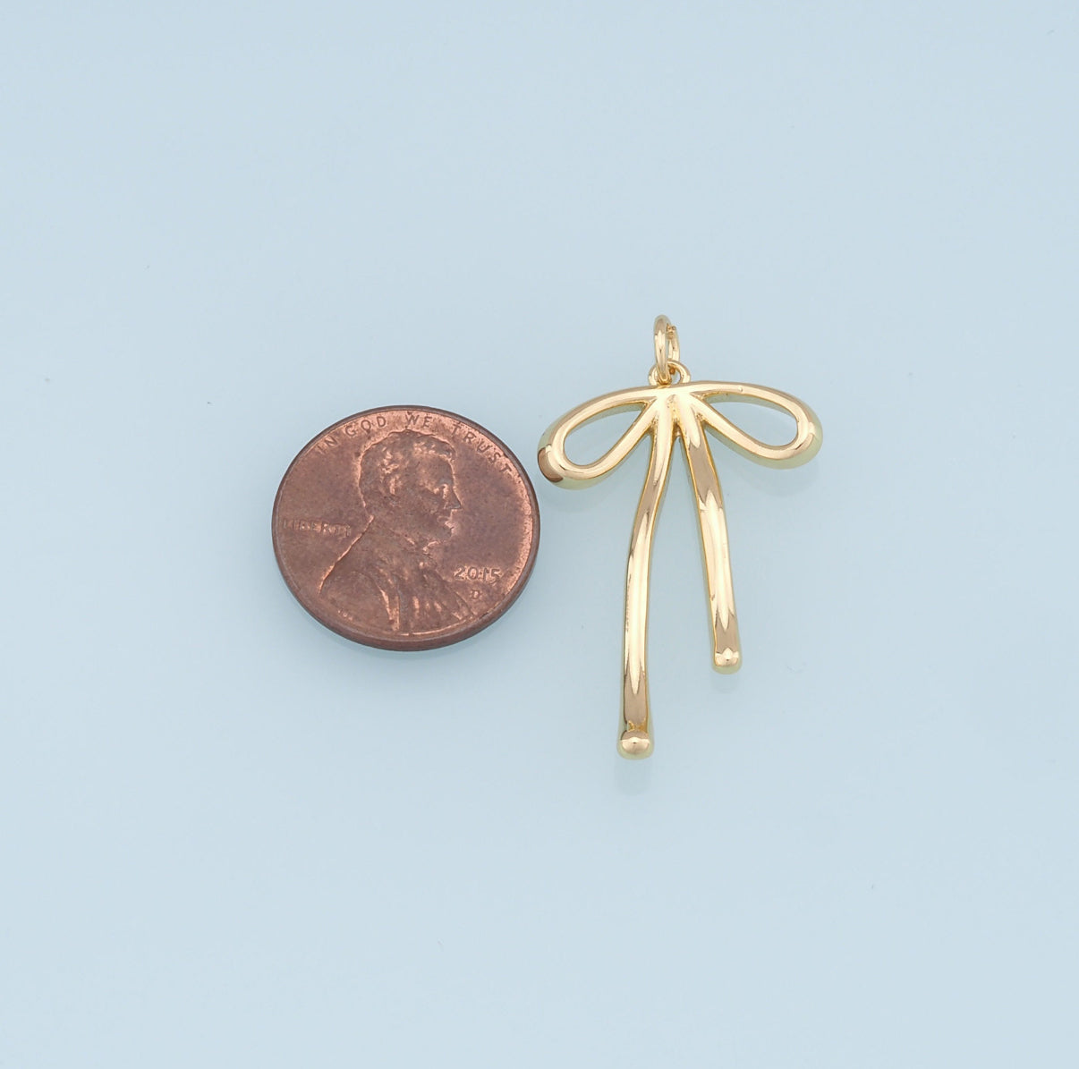 18k Gold Filled Bow