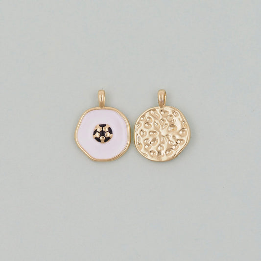 18k Gold Soccer Charm