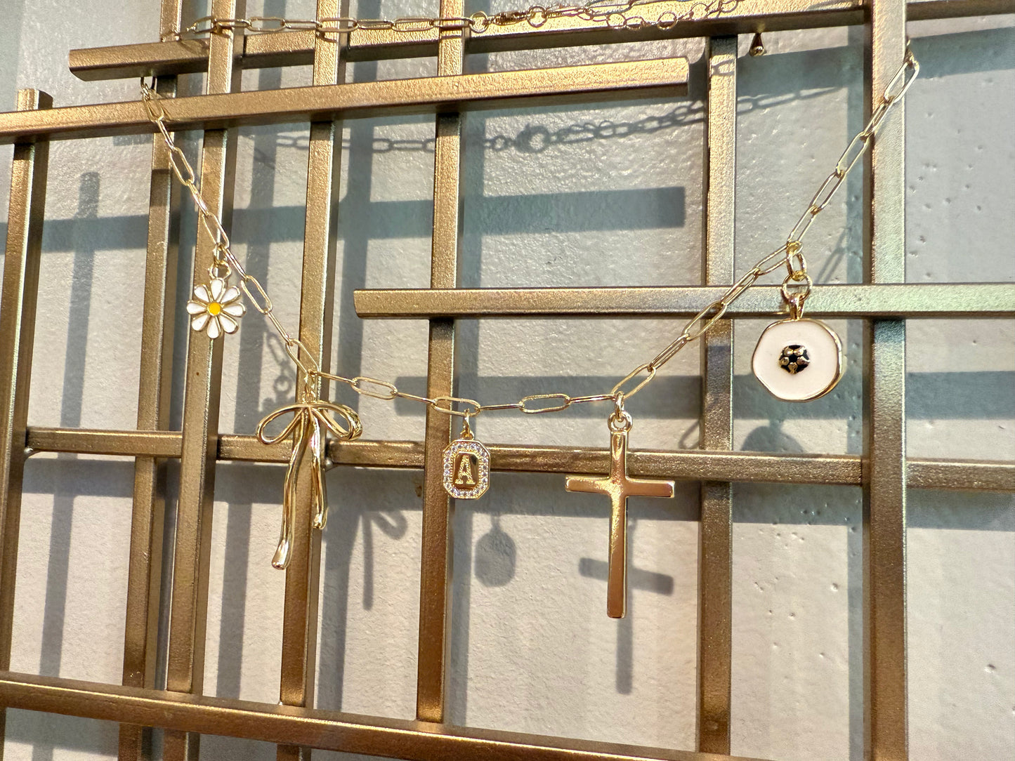 Large Cross Charm