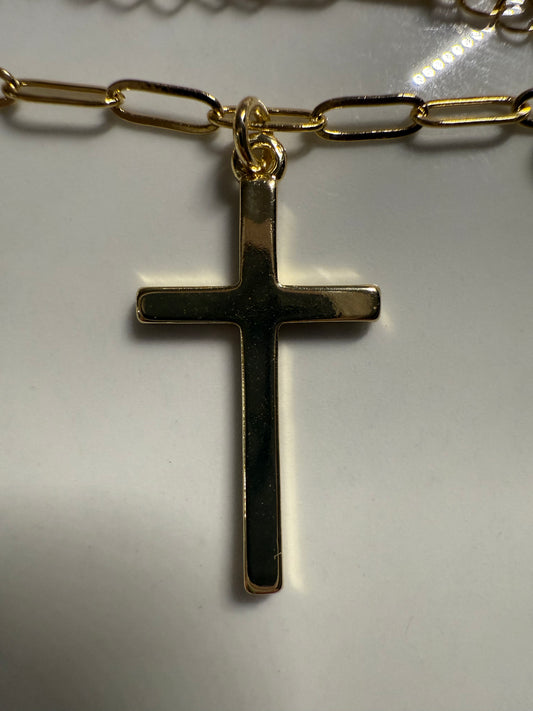 Large Cross Charm