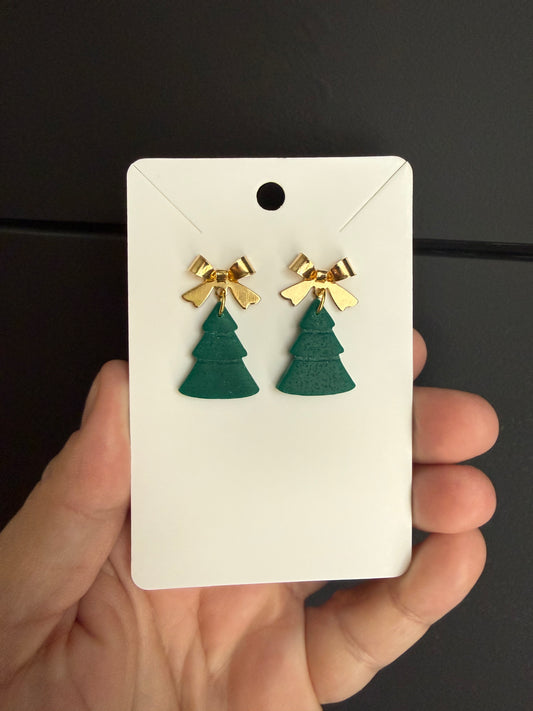Christmas Tree + Bow Top